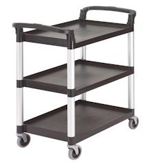 Cambro Black Serving Trolley